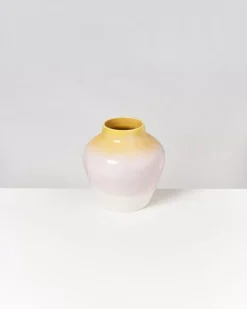 Madalin Vase Gelb Rosa Gesprenkelt^Motel a Miio Clearance