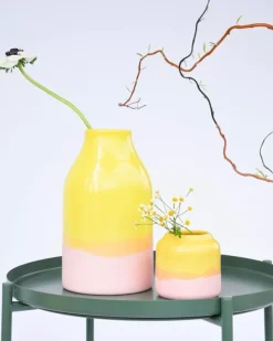 Marisa Vase Gelb Rose^Motel a Miio New