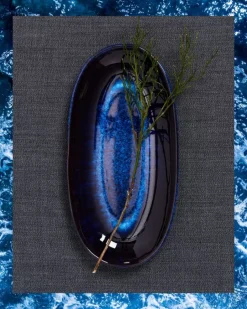 Melides Servierplatte L Deepseablue^Motel a Miio Best