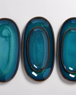 Melides Servierplatte M Oceanblue^Motel a Miio Clearance