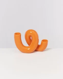 X Ju Schnee Mala Kerzenstander Orange^Motel a Miio
