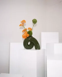 X Ju Schnee Viparita Vase L Grun^Motel a Miio Outlet