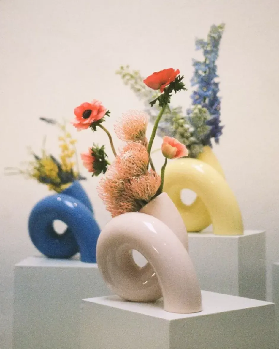 X Ju Schnee Viparita Vase L Cornflower^Motel a Miio Hot