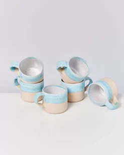 Nodoa 6Er Set Tasse Blue Dipped^Motel a Miio