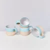 Nodoa 4Er Set Tasse Blue Dipped^Motel a Miio New