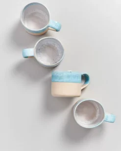 Nodoa 4Er Set Tasse Blue Dipped^Motel a Miio New