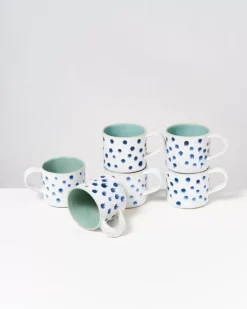 Nodoa 6Er Set Tasse Mint Mit Punkten^Motel a Miio Best