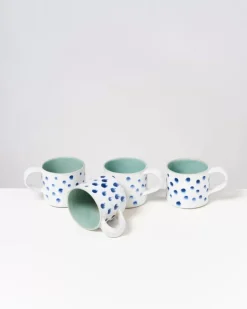 Nodoa 4Er Set Tasse Mint Mit Punkten^Motel a Miio Online