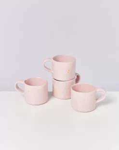 Nodoa 4Er Set Tasse Rosa Gesprenkelt^Motel a Miio