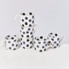 Nodoa 6Er Set Tasse Schwarze Punkte^Motel a Miio Discount
