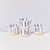 Nodoa 4Er Set Tasse Weis Blau^Motel a Miio Online