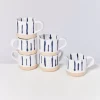 Nodoa 6Er Set Tasse Weis Blau^Motel a Miio Sale