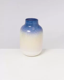 Nuno Vase L Blau Rosa Gesprenkelt^Motel a Miio Outlet