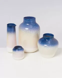 Nuno Vase L Blau Rosa Gesprenkelt^Motel a Miio Outlet