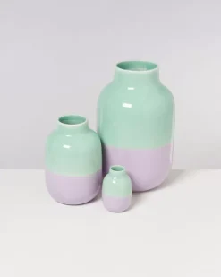 Nuno Vase L Pastellmint Lila^Motel a Miio Best