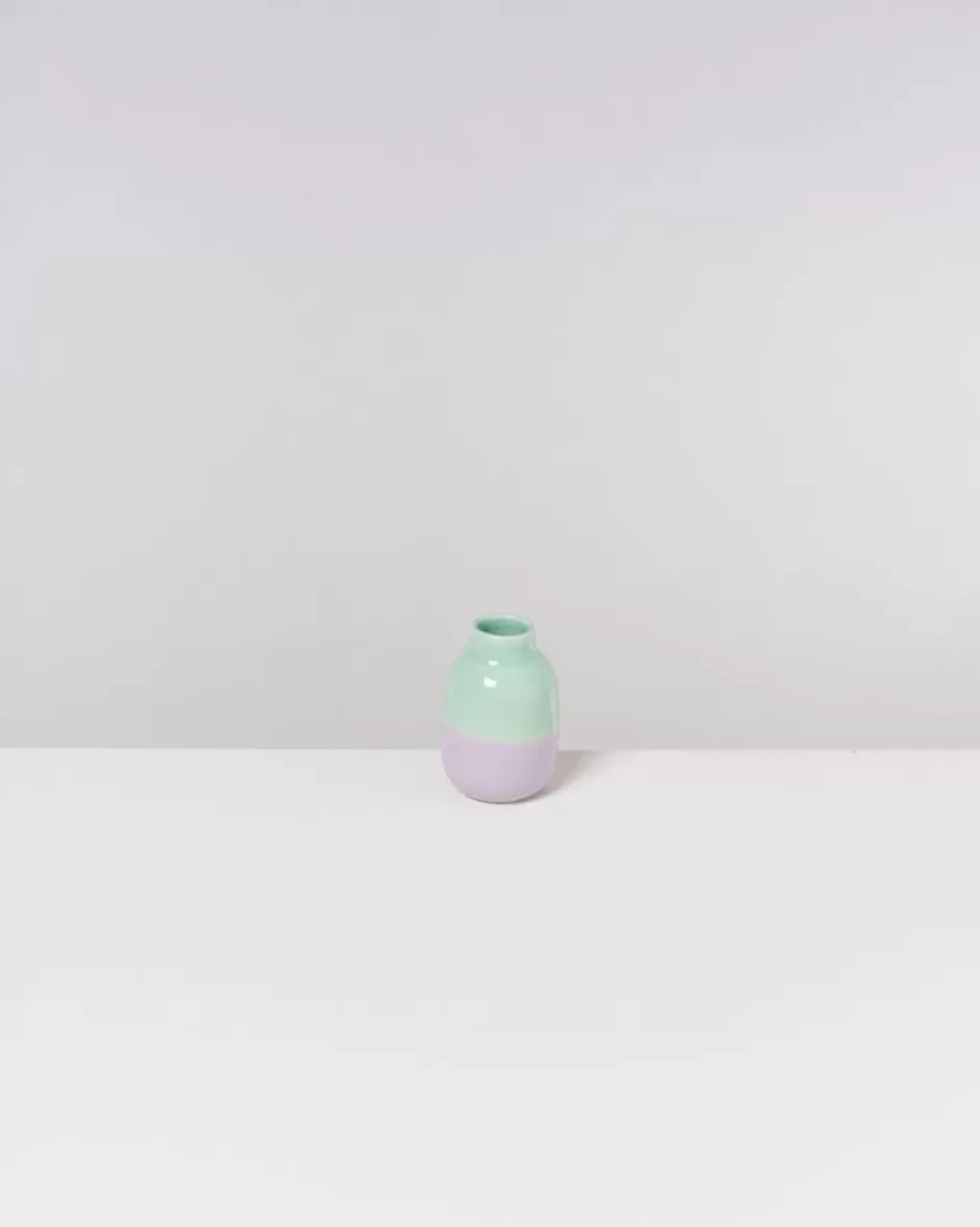 Nuno Vase S Pastellmint Lila^Motel a Miio New