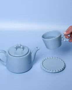 Seia Untertasse Flor Hellblau^Motel a Miio Hot