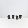 Turmalina 4Er Set Espressobecher Schwarz^Motel a Miio Best