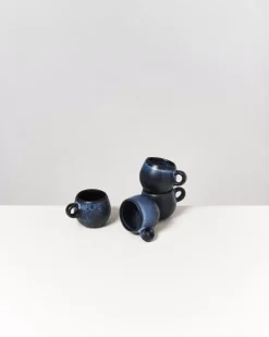 Turmalina 4Er Set Espressotasse Schwarz^Motel a Miio