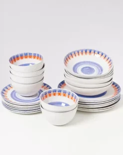 Verao Blau Orange - 24 Teiliges Set^Motel a Miio Clearance