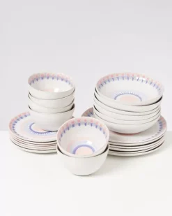 Verao Rosa Blau -24 Teiliges Set^Motel a Miio Clearance