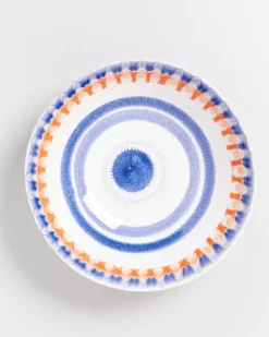 Verao Servierschale Gros Flach Blau Orange^Motel a Miio Online